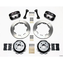 Wilwood Dynapro Black Anodize Slotted Rear Brake Kit 2002-2005 WRX