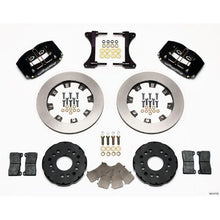 Wilwood Dynapro Radial Black Slotted Front Brake Kit 2004 Subaru STI w/ 15-in Wheels