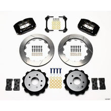 Wilwood Dynapro Radial Rear Black Slotted Big Brake Brake Kit 2009-2013 Nissan 370Z