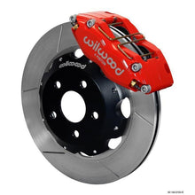 Wilwood Dynapro Radial Red Slotted Front Brake Kit 2002 WRX w/ 15-in Wheels