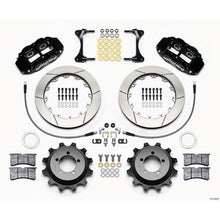 Wilwood FNSL4R Black Rear Slotted Big Brake Kit 2002-2005 WRX