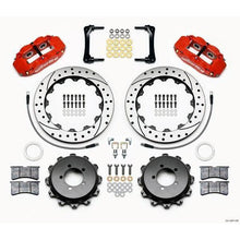 Wilwood 13-22 BRZ / 13-16 FRS / 17-21 86 / 2022 GR86 4R Drilled and Slotted Big Brake Kit Rear Red | 140-12871-DR