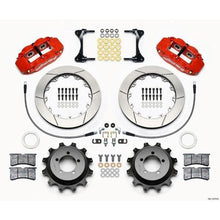 Wilwood FNSL4R Red Rear Slotted Big Brake Kit 2002-2005 WRX
