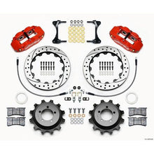 Wilwood FNSL4R Red Rear Slotted & Drilled Big Brake Kit 2002-2005 WRX