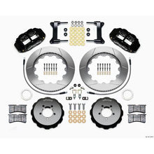 Wilwood FNSL6R Black Front Slotted Big Brake Kit 2004 Subaru STI w/ 18-in Wheels