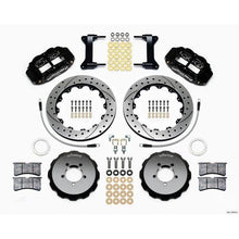 Wilwood 13-22 BRZ / 13-16 FRS / 17-21 86 / 2022 GR86 6R Drilled and Slotted Big Brake Kit Front Black | 140-12870-D
