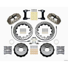 Wilwood FNSL6R Nickel Front Slotted & Drilled Big Brake Kit 2002-2014 WRX w/ 17-in Wheels