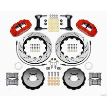 Wilwood FNSL6R Red Front Slotted & Drilled Big Brake Kit 2002-2014 WRX w/ 18-in Wheels