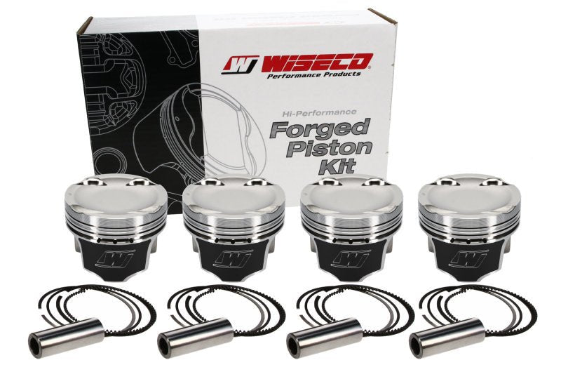 Wiseco 1400 HD Turbo14cc Piston Shelf Stock Kit Eagle Talon 1990 - 1992 / Mitsubishi Eclipse 1990 - 1992 / Galant 1991 - 1992 / Mighty 1990 - 1992 / Van 1988 - 1990 | K625M87 - JDMusclePistons and SleeveswisK625M87