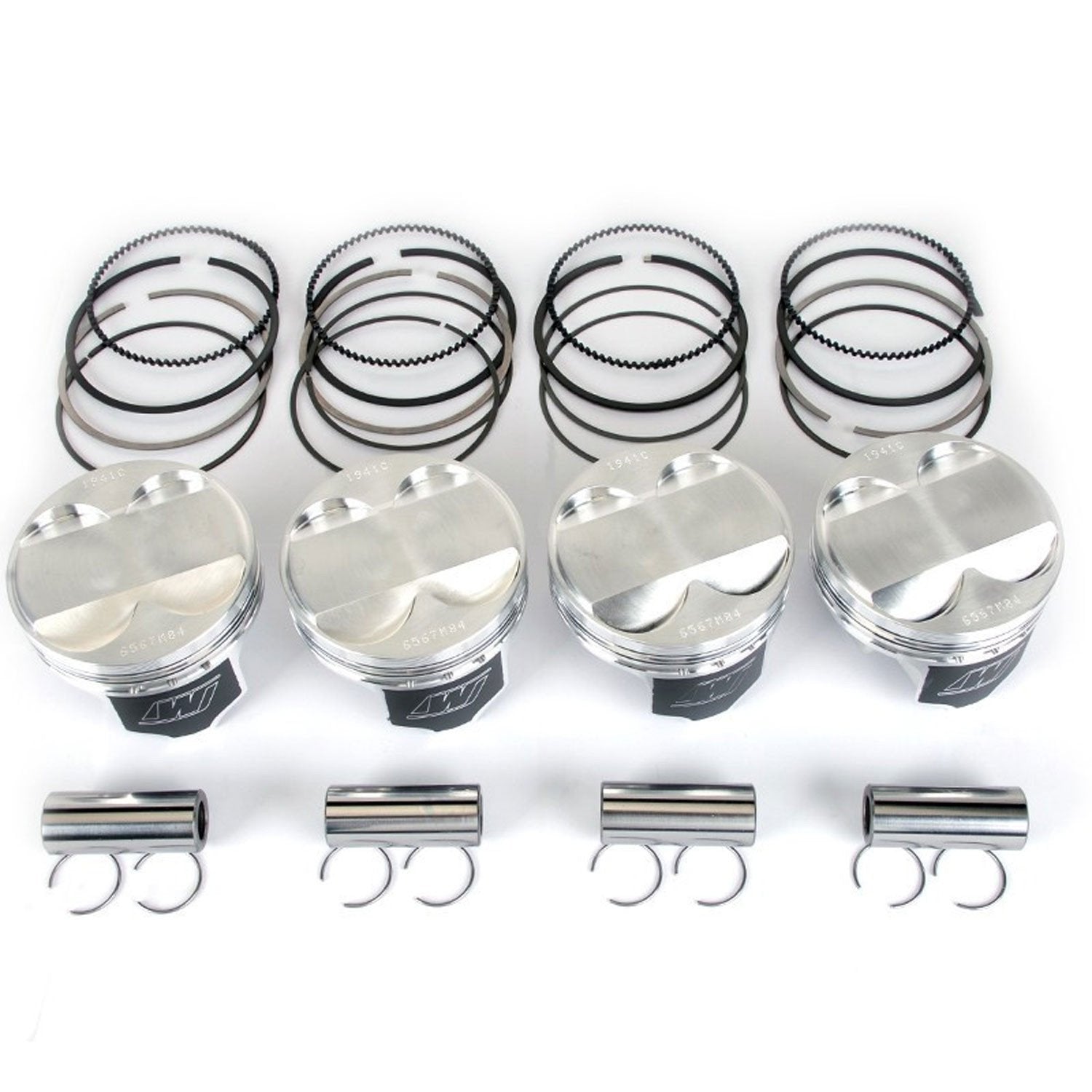 Wiseco Sport Compact Series Pro Tru Pistons | Multiple VW Fitments (K001ESV)-WIS K001ESV-Engine Internals & Assemblies-Wiseco-JDMuscle