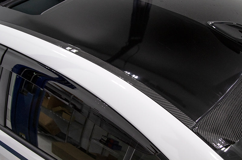 OLM LE DRY CARBON RAIN CHANNEL GUARD TRIM 2015+ WRX / 2015+ STI | A.70109.1