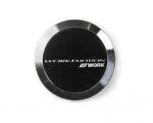 Work Wheels Center Cap Black Flat Type Emotion Series Universal | W120186 - JDMuscleCenter Caps and AccessoriesWORW120186