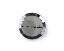 Work Wheels Center Cap Silver Flat Type Emotion Series Universal | W120179 - JDMuscleCenter Caps and AccessoriesWORW120179