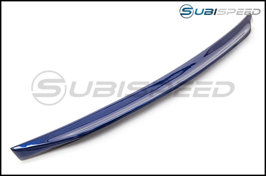 OLM HIGH POINT DUCKBILL TRUNK SPOILER GALAXY BLUE PEARL 2015-2021 Subaru WRX & STI | A.70026.1-E8H