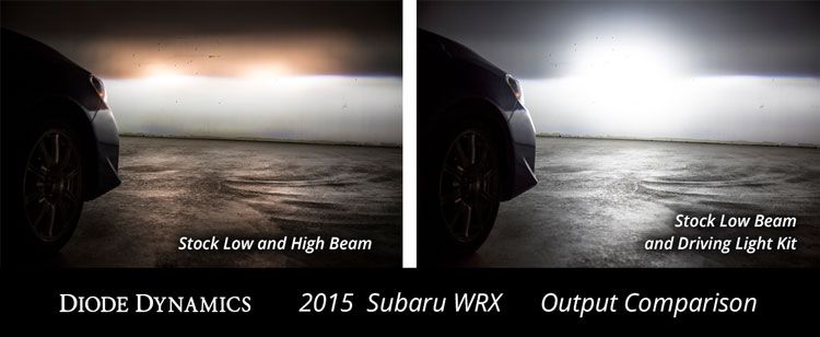 Diode Dynamics White LED Driving Light Bar Kit Subaru WRX/STI 15-2017 | DD6008