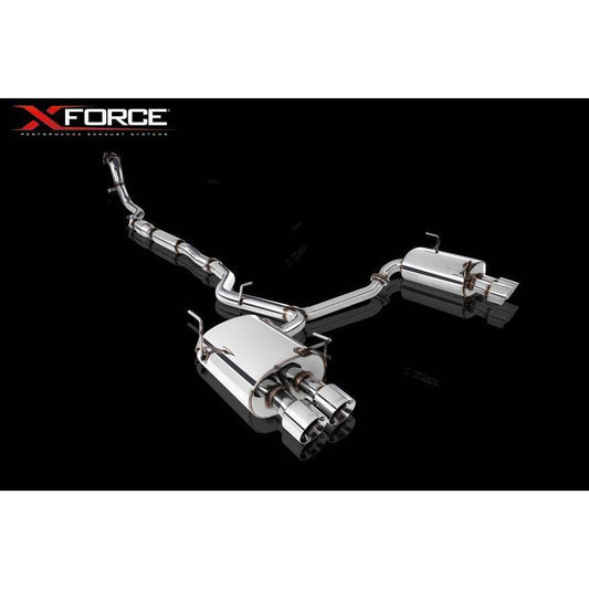 X-Force Cat Back Exhaust Subaru WRX / STI 2015-2020-XFO-ES-SW26-CBS-Cat Back Exhaust System-X-Force-JDMuscle