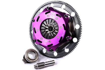 XClutch Clutch Kit 7.25 in. Twin Sprung Ceramic Discs w/ Flywheel Subaru WRX 2002-2005 / Forester XT 2004-2006 | XKSU18520-2B