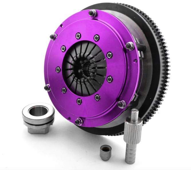 XClutch Clutch Kit Twin Carbon Blade Clutch Discs w/ Flywheel Subaru STI 2004-21 | XKSU23531-2PL - JDMuscleClutchesXCLXKSU23531-2PL
