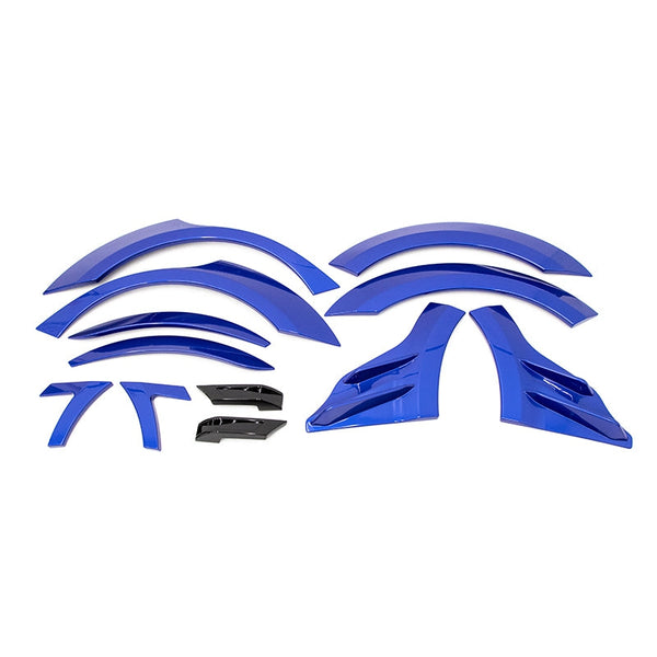 OLM S209 STYLE PAINT MATCHED FENDER FLARE(12PC SET) 20182021 WRX/ST