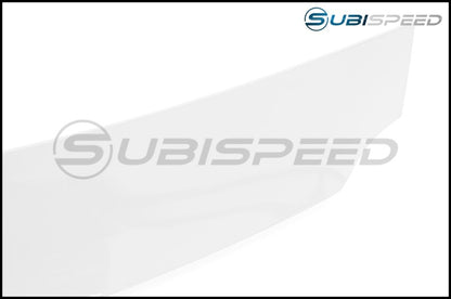 OLM CRYSTAL WHITE PEARL PAINT MATCHED REAR WINDOW ROOF VISOR / SPOILER 15-21 Subaru WRX & STI | 15WRXRV-K1X