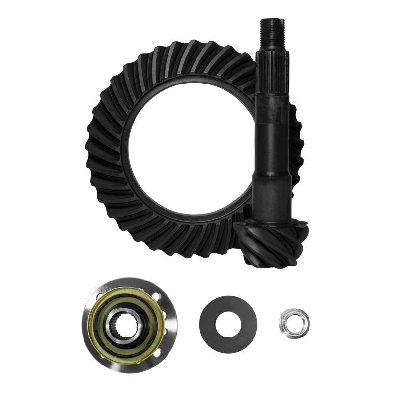 Yukon Gear & Axle High Performance Ring & Pinion Gear Set For 8in a 4.11 Ratio Toyota 4Runner 1984 - 2009 / Hilux Pickup 1979 - 1997 / Pickup 1979 - 1995 / Tundra 1999 - 2006 / Tacoma 1995 - 2015 / FJ Cruiser 2007 - 2009 / Lexus GX470 2003 - 2009 | YG T8 - 411K - JDMuscleGearsyukYG T8-411K