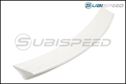 OLM TWO POINT ZERO DUCKBILL TRUNK SPOILER CRYSTAL WHITE PEARL 15-21 Subaru WRX & STI | A.70009.1-K1X