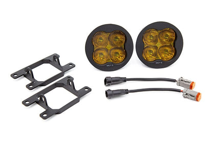 DIODE DYNAMICS 15-21 Subaru WRX/STI SS3 SPORT TYPE A KIT YELLOW SAE FOG LIGHTS Also Fits 2013+ Crosstrek / 2013-2017 FR-S / BRZ | DIODD6179